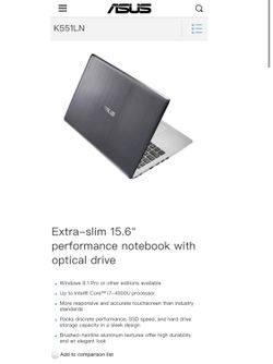 Asus laptop