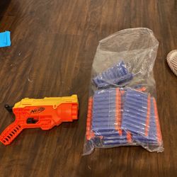 Nerf Gun And Bullets 