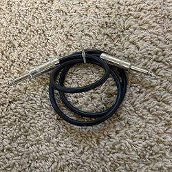 Livewire Advantage Instrument Cable Angled/Straight Black (Low Noise)