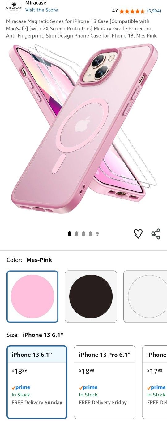 *New* iPhone 13 Miracase Magsafe Phone Case