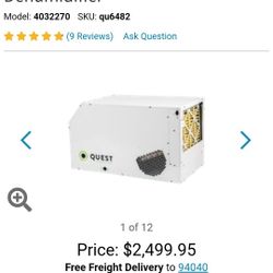 Quest 105 Dehumidifier 