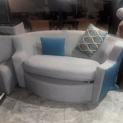 2 Seater Modern Sofa With Cushion 