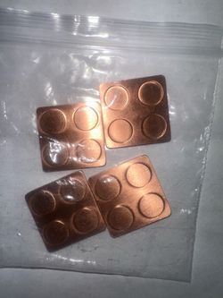 1 oz .999 Fine Copper Stackable Building Block Bars – 4 Available