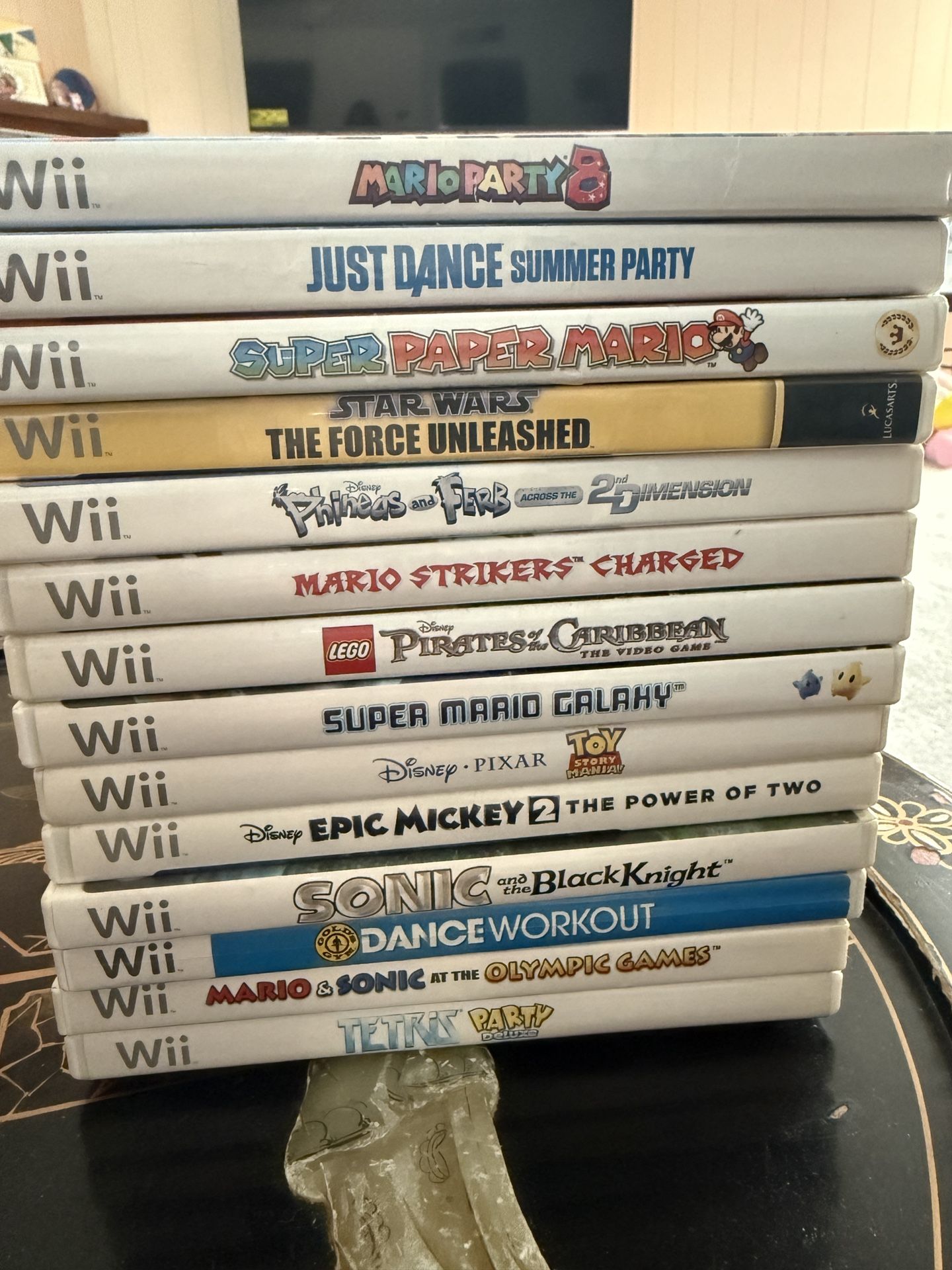14 WII games