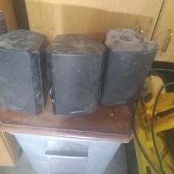 Audiosourse Speakers Set Of 3