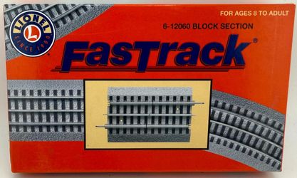 Lionel FasTrack 6-12060 Block Section 5 Inch Track O Gauge Boxed