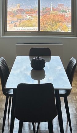 Stone dining table