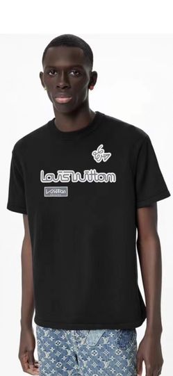 LV T - Shirt In Black Tee