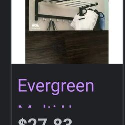 Evergreen Multi Use Wall Shelf 