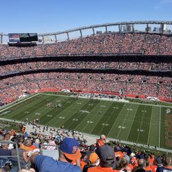 Broncos VS Lions game