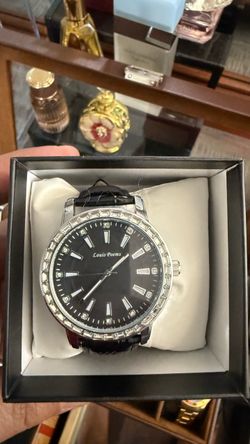 Louis Poems Watch with Crystal Bezel