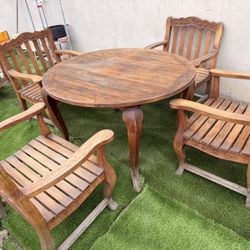 Patio Teak Set