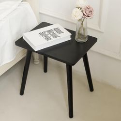 2 Black Side Tables