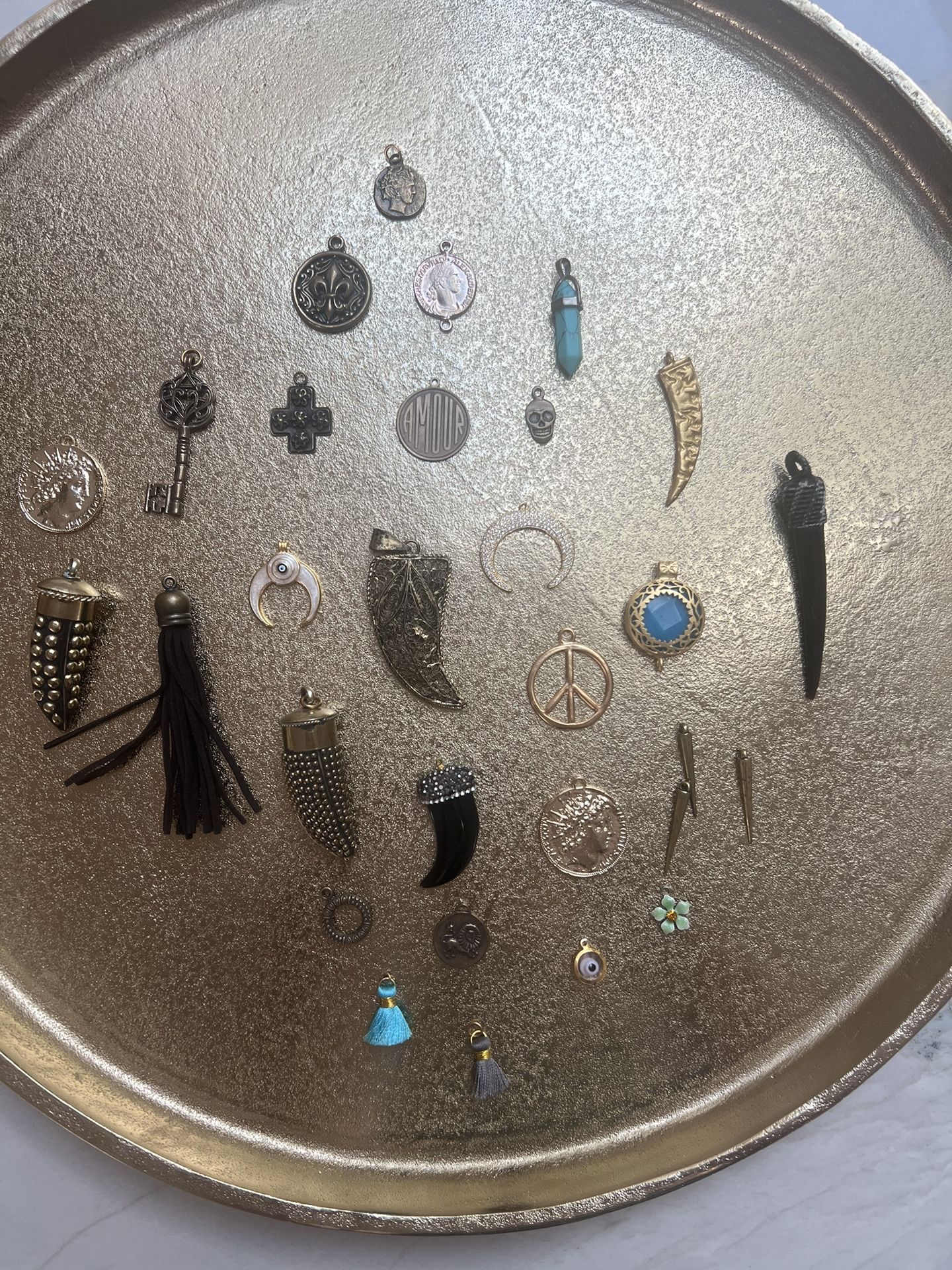 30 Of Various Of Pendant And Charms