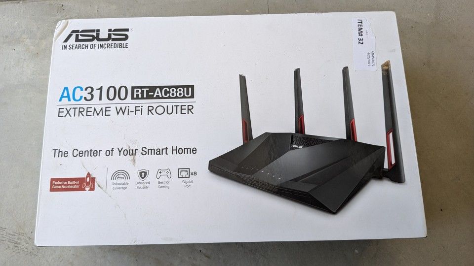 ASUS AC3100 Extreme Wifi Router