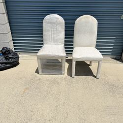 4  Cloth Kitchen Table Chairs🤩✨