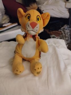 Eden Between the Lions Plush Stuffed beanie toy animal 8 in