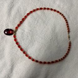 Red Sapphire Oval
