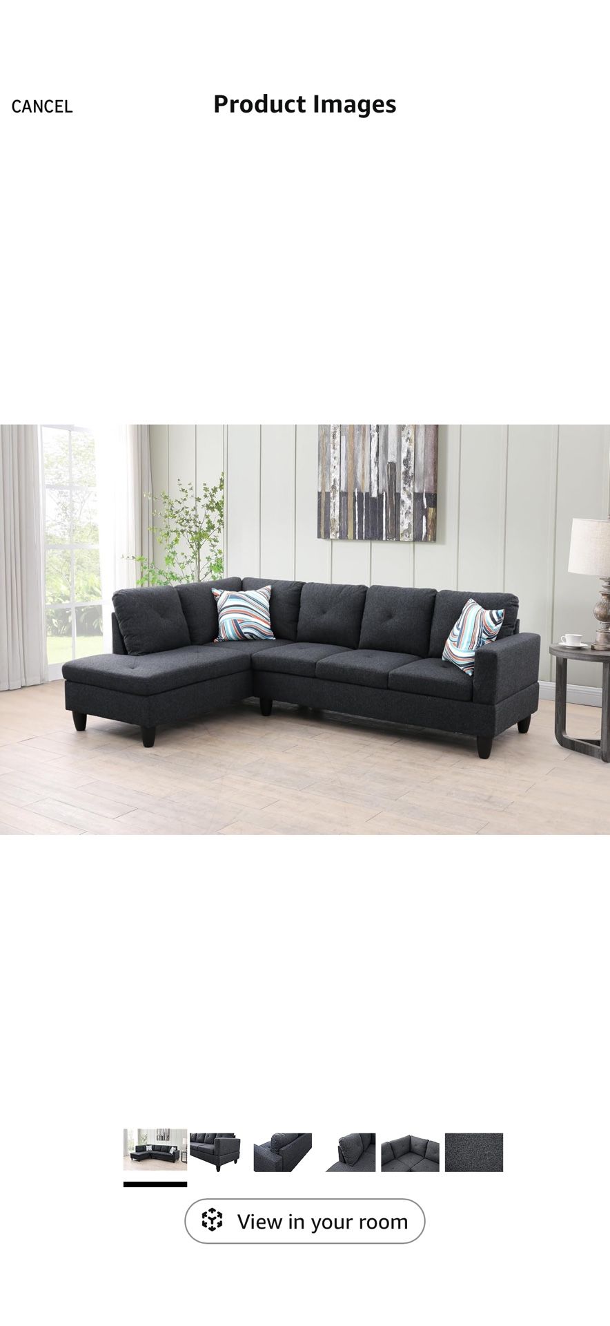 Small Sectional sofa