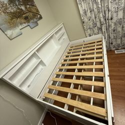 Twin Size Bed Frame With Hatch
