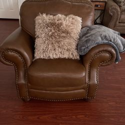Leather Arm Chair 