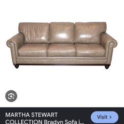 Genuine Leather Sofa 