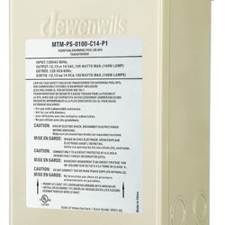 (New in Box) 
DEWENWILS 100W Pool Light Transformer, 120V AC to 12V/13V/14V AC, Multi-tap Low Voltage Transformer for Swimming Pool Lighting, Spa, Lan