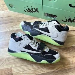 Travis Scott x Jordan Jumpman Jack Chase B Black Night Silver