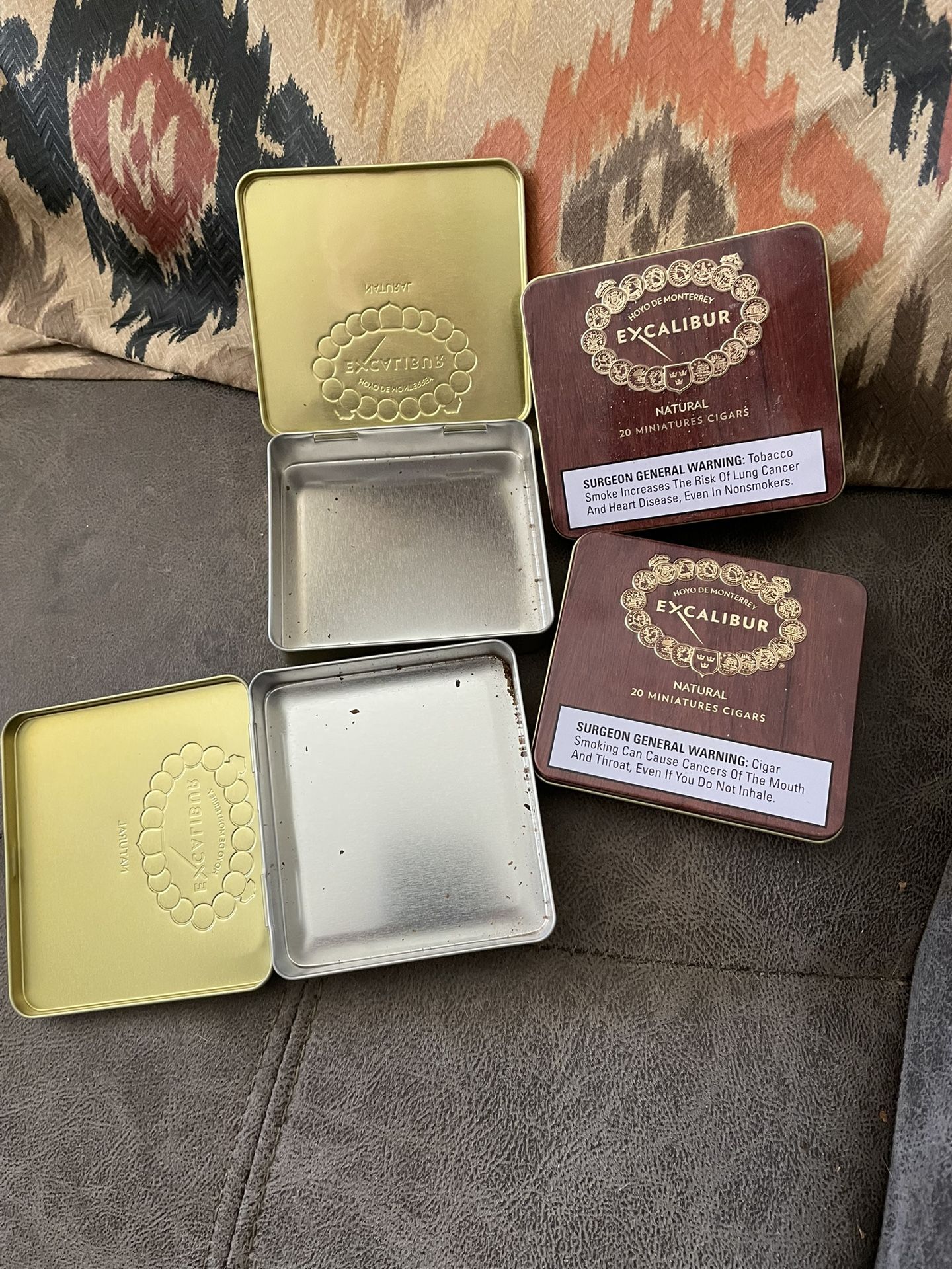 Free:::15 Empty Small Tins For Arch Arts&Craft Or To Your Keys Keep Safe Whatever You Wish To Keep In There Totally Free