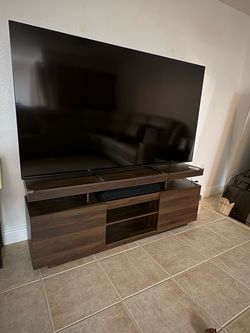 75 INCH TV AND TV STAND