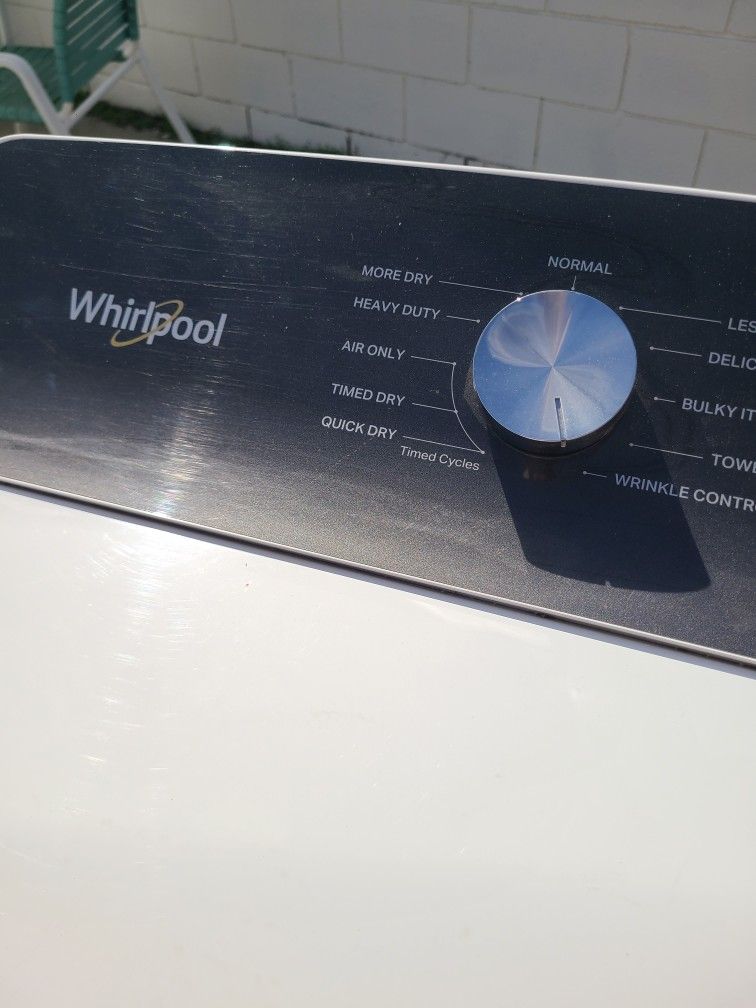 New Whirlpool Dryer