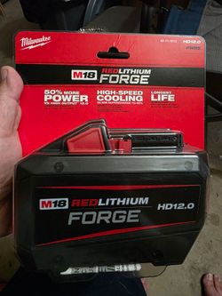 Milwaukee Fuel 18v 12amp Battery