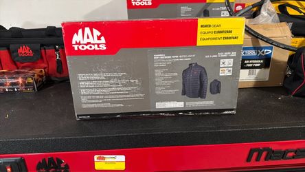 Mac tools heated puffer jacket XL