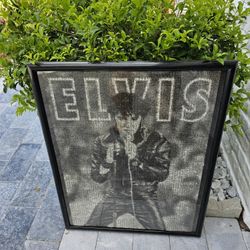 Elvis framed 1000 Piece Puzzle
