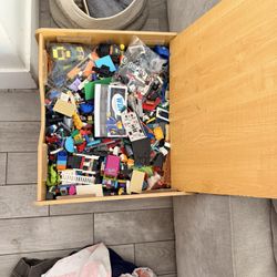 Lego Table Full Of (lots and lots) Legos 
