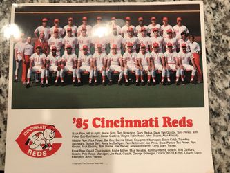 1985 Reds team picture
