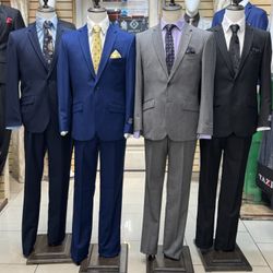 Men's And Kid's Suits Tuxedos Dress Shirt Pants Bow Ties Suspenders