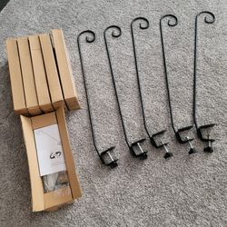 Hook Plant Deck Hanger Hooks Bird Feeder Fence Hummingbird Wedding Decor New