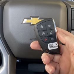 Chevrolet new key fob Chevy key