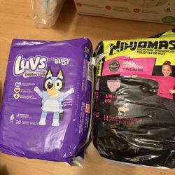 Diapers And Pail For Sale. Disney ABC toy. 