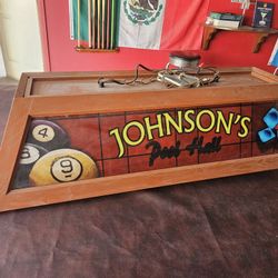 Pool Table Lamp/Light