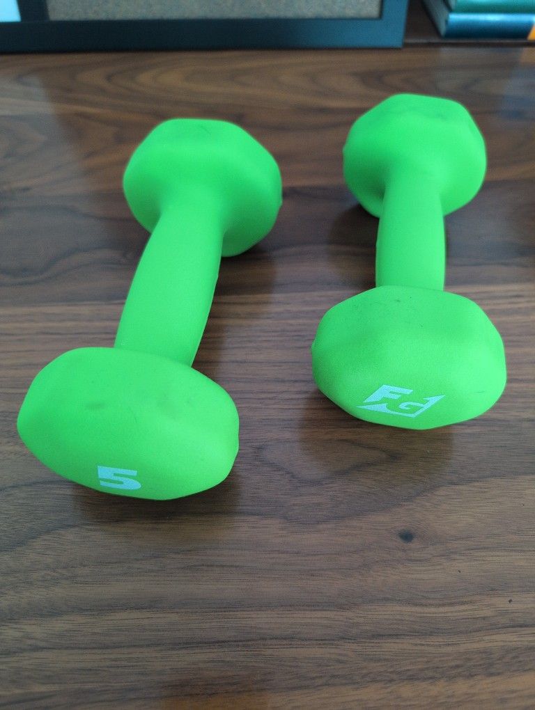 5 Lbs Dumbbells