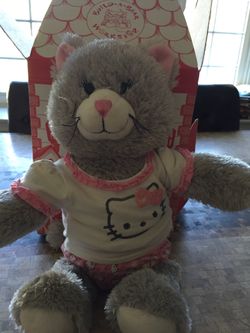 Build a Bear w Hello Kitty shirt/w matching underwear