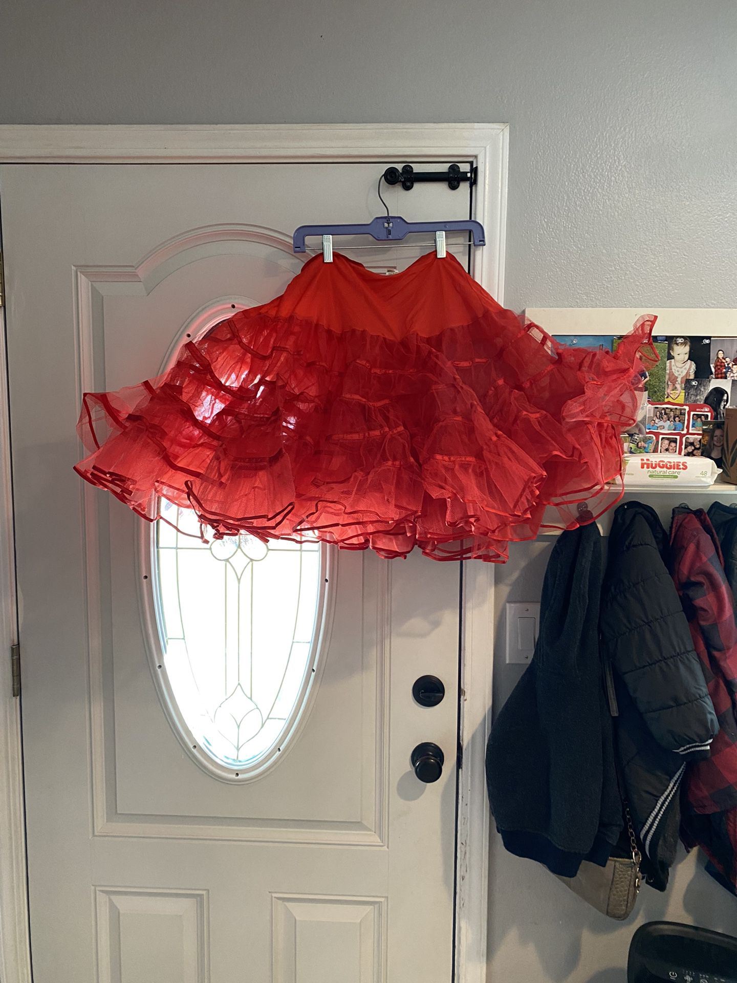  50s Halloween Costume (2 Crinoline Petticoat Underskirt Slip)