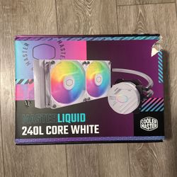 Master liquid 240L CORE white Cpu Cooler