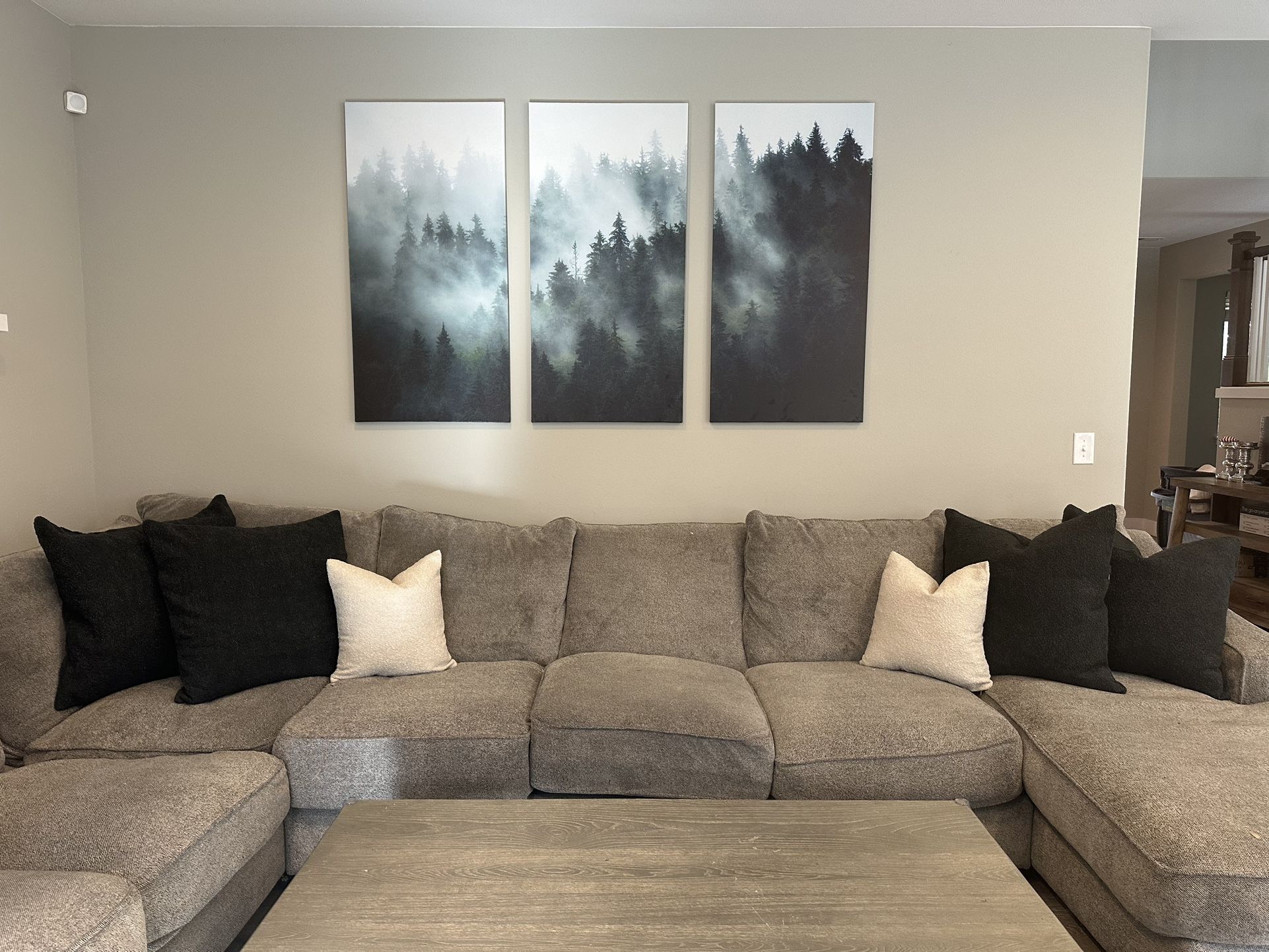 Misty Forrest Wall Art