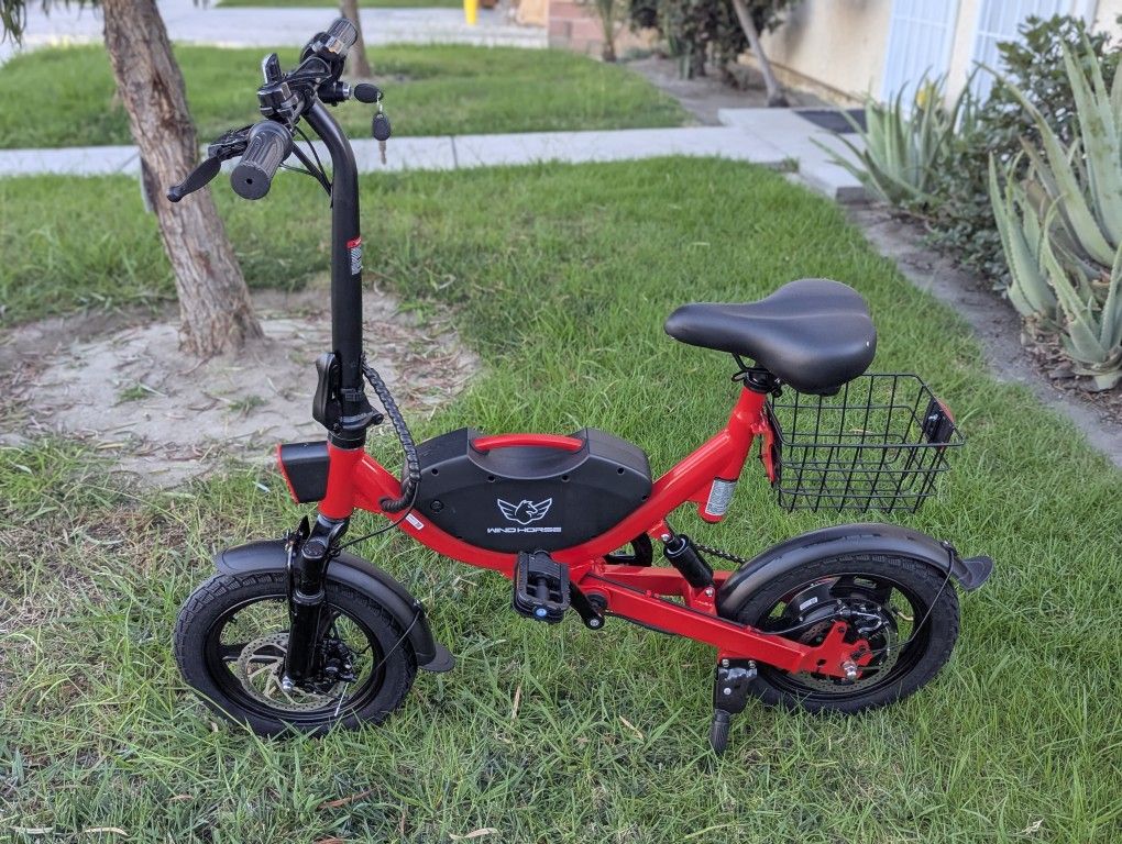 ⚡Electric bike, mini ebike 🔥 500w motor , front n rear shocks