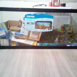 75 Gallon Fish Tank With Most Accessories 