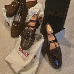 THREE (3) HighEnd Pairs Of 11.5/12M Loafers For Sale + Show trees