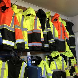 Visibility Safety Rain Jacket 